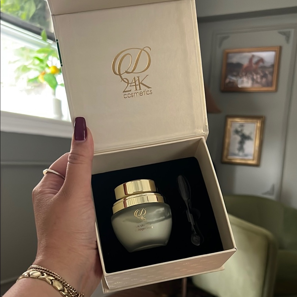 LAST DAY OF SALE! D24K Ultimate Collagen Mask – 24K Gold Luxury Skincare